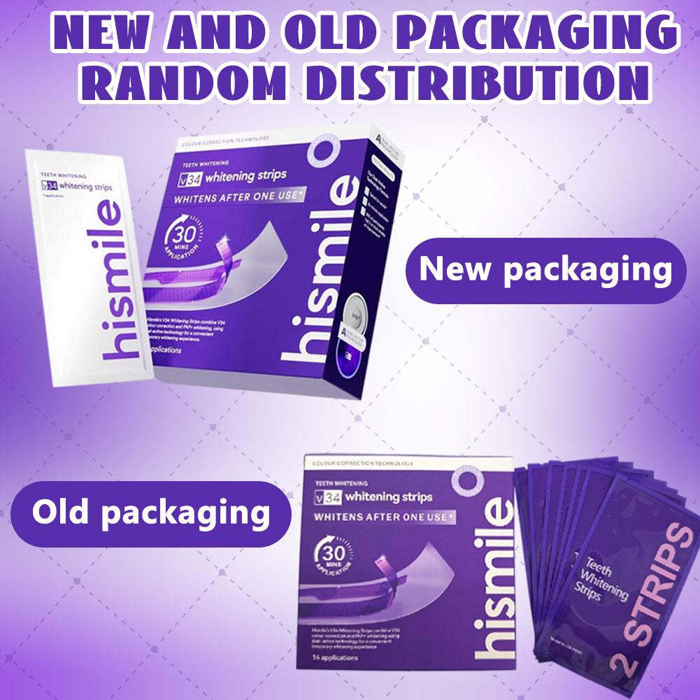 Teeth Whitening Essence - V34 Whitening Toothpaste In Purple Bottle