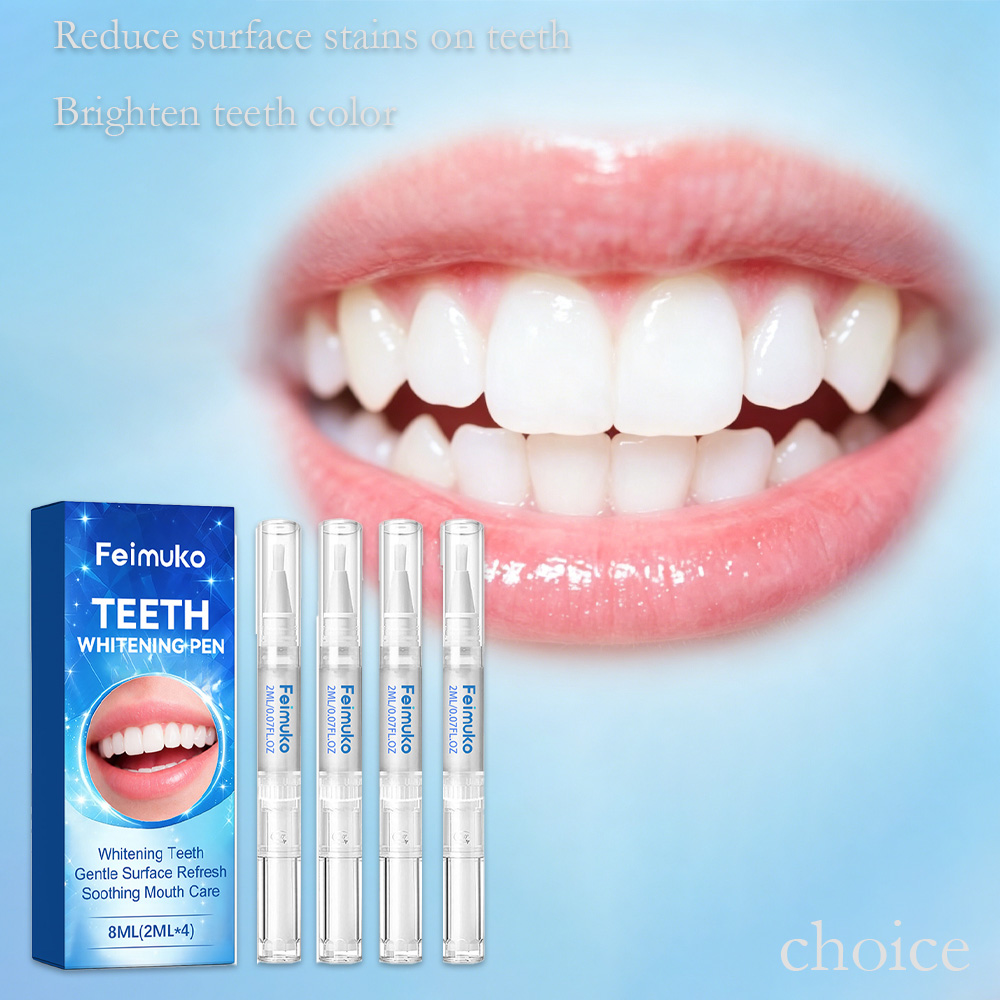Teeth Whitening Essence - Feimuko 8ml Teeth Gel Pen Gentle