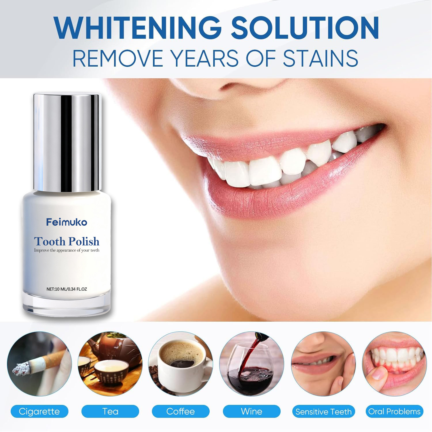 10ml Teeth Whitening Paint - R - Teeth Whitening Yellow Teeth ulasan dan harga