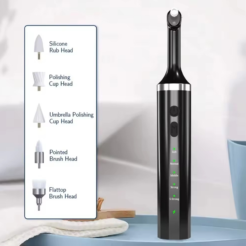 Tooth Polisher Plaque Remover  - Teeth Whitening Led Light ulasan dan harga