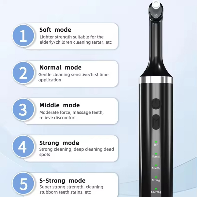Tooth Polisher Plaque Remover  - Teeth Whitening Led Light ulasan dan harga