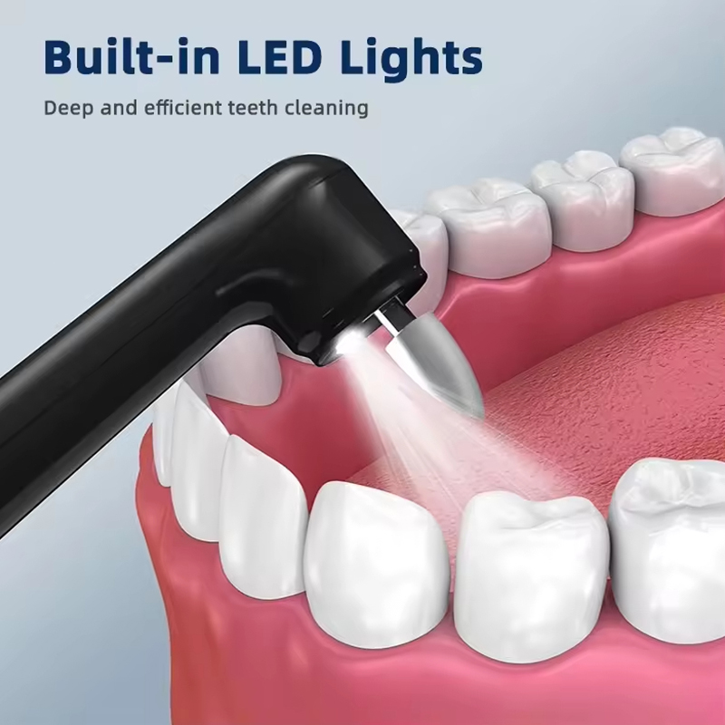Tooth Polisher Plaque Remover  - Teeth Whitening Led Light ulasan dan harga