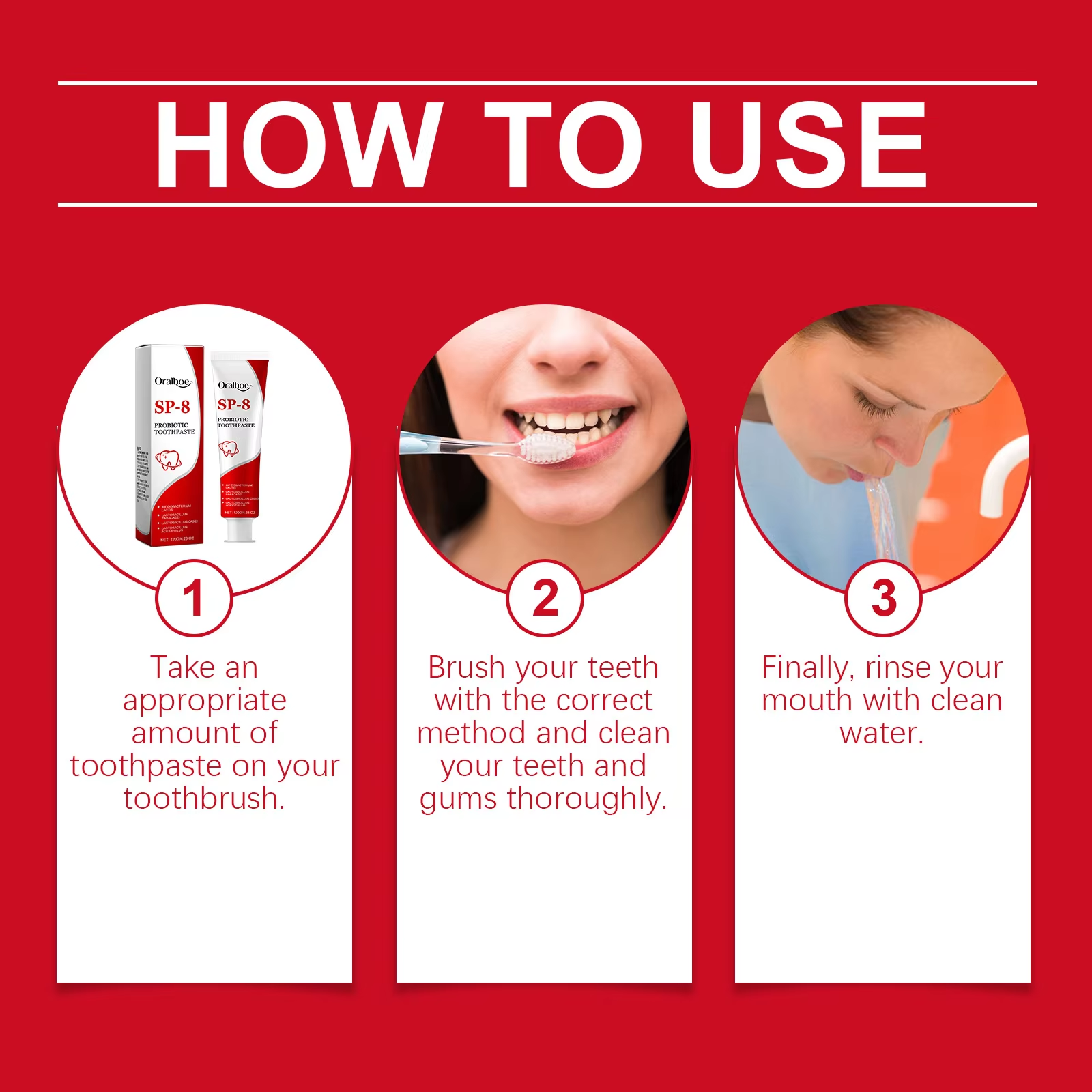 Sp-8 Probiotic Toothpaste Brig - Teeth Whitening Gum ulasan dan harga