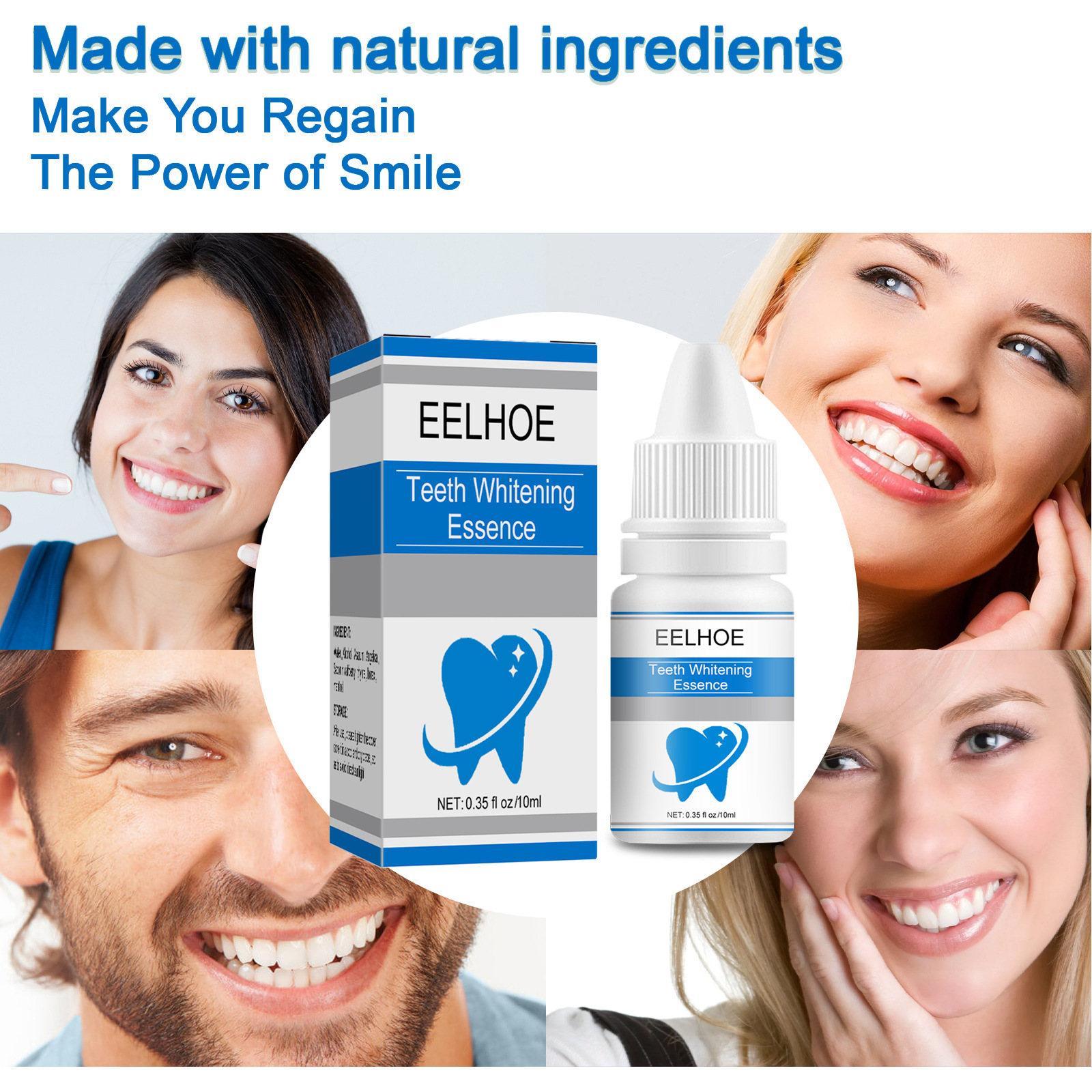 EELHOE Teeth Whitening Serum C - Teeth Whitening Yellow Teeth ulasan dan harga