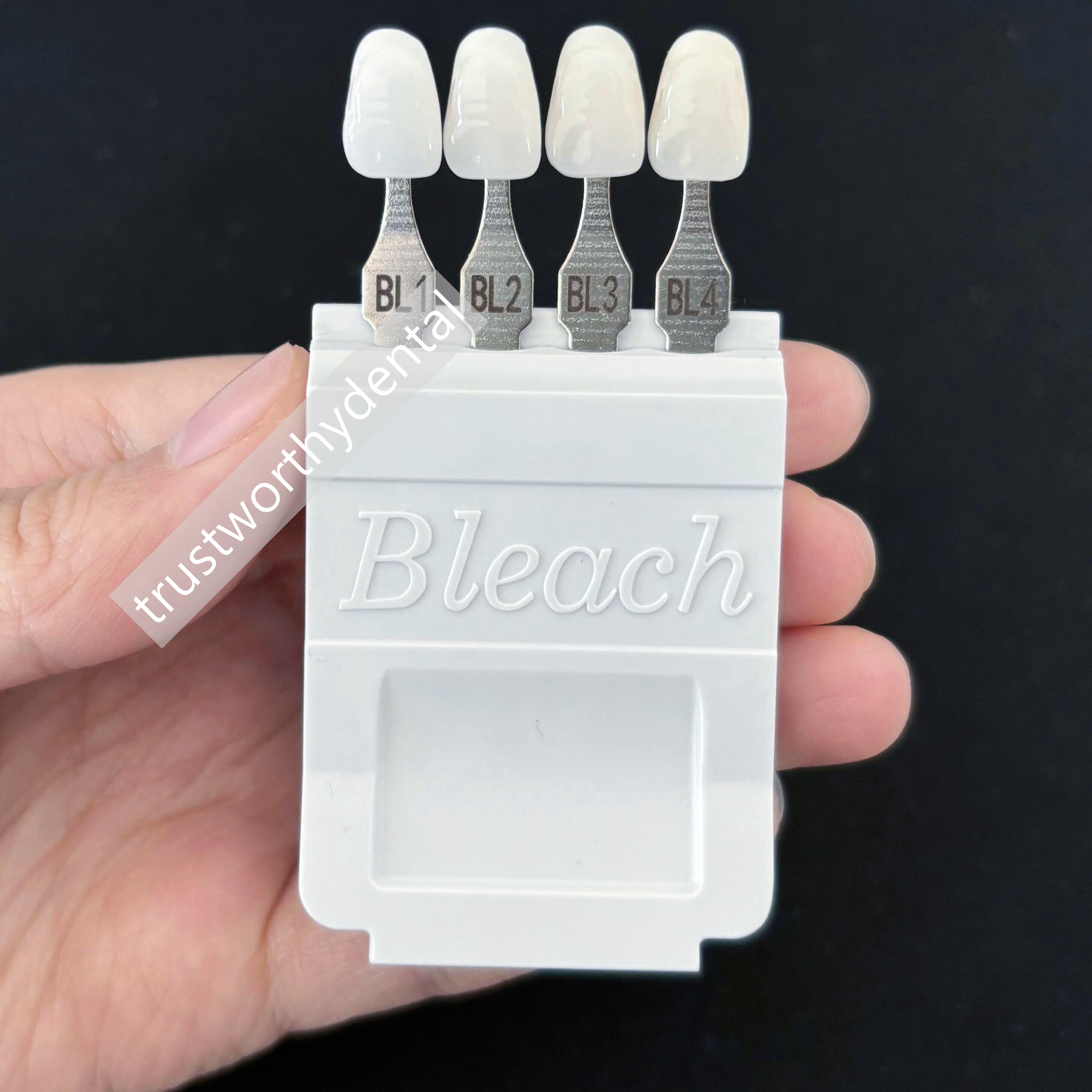 4 Colors Dental Bleached Shade - Teeth Whitening/Bleaching ulasan dan harga