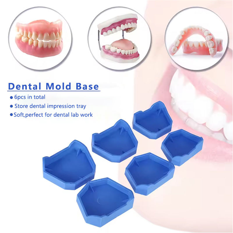 2/6Pcs Dental Model Base Silic - Teeth Whitening Trays ulasan dan harga