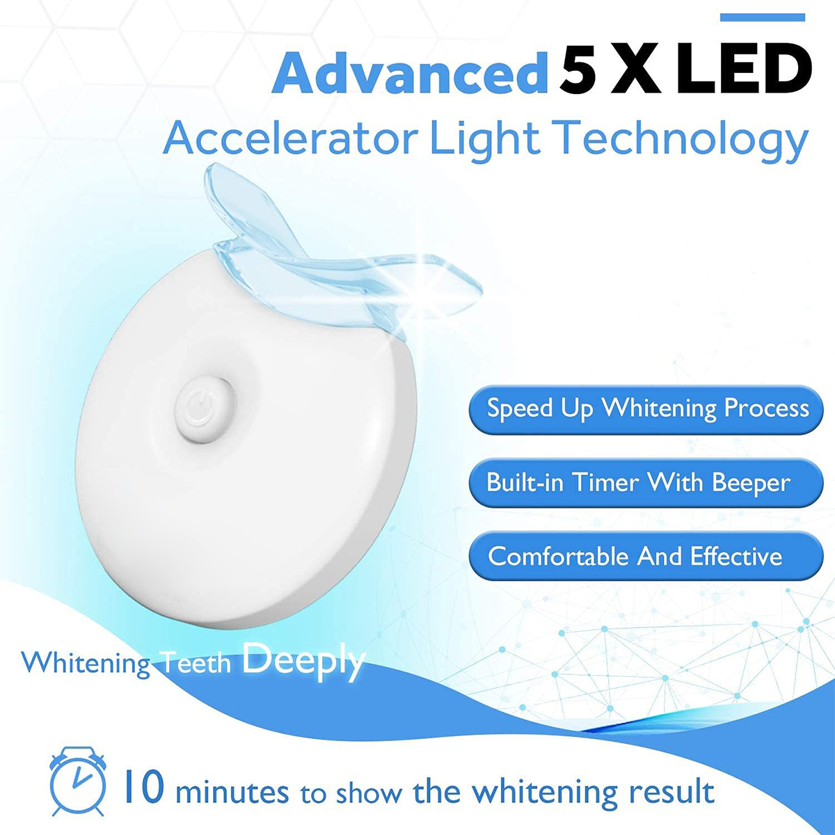 Teeth Whitening Kit - 5X LED L - Teeth Whitening Essence ulasan dan harga