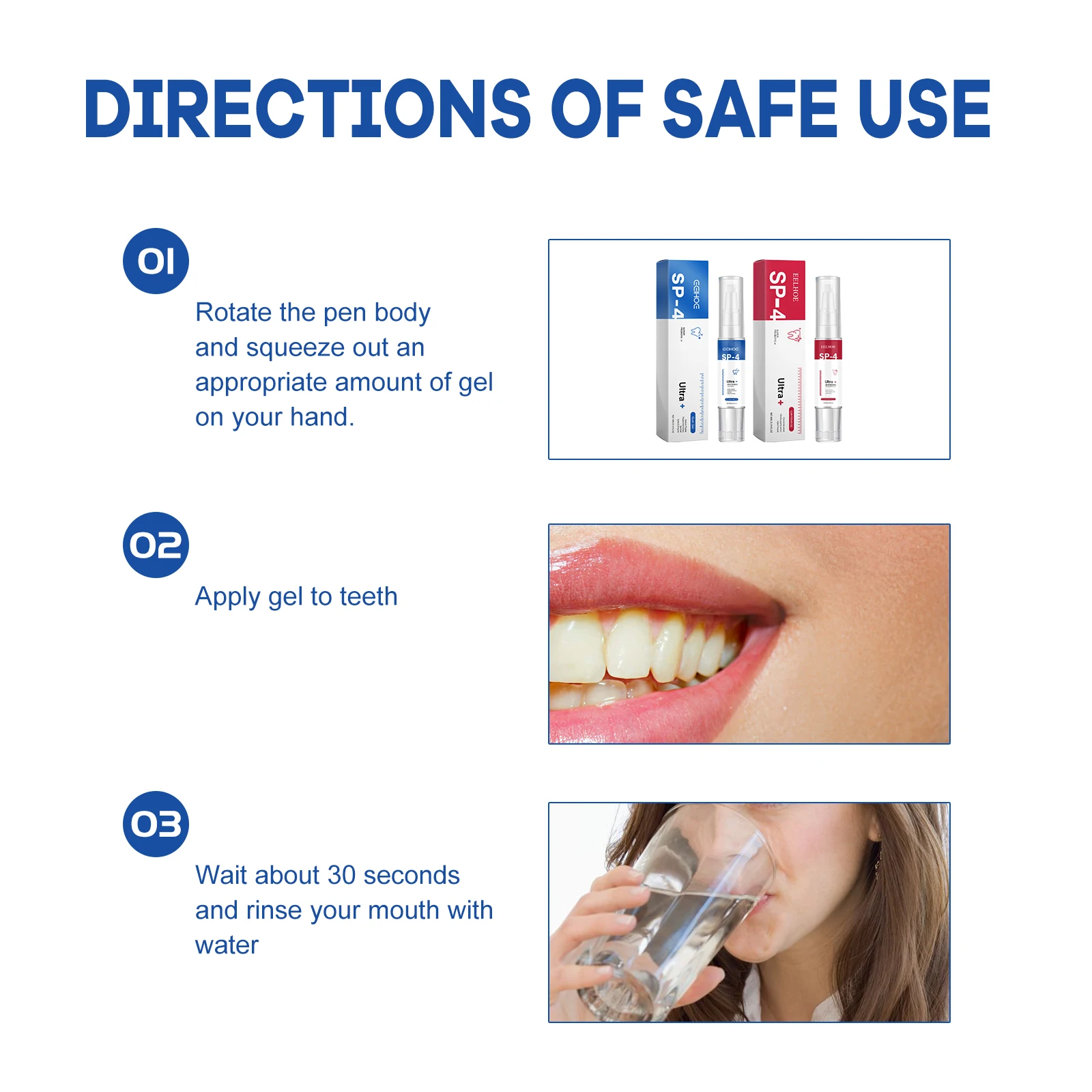2pcs Gum Repair Gel Spray Deep - Teeth Whitening Xylitol ulasan dan harga