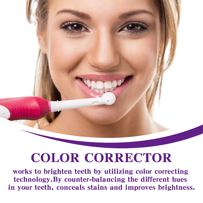 V34 Purple Toothpaste Mousse 3 - Teeth Whitening Gum ulasan dan harga