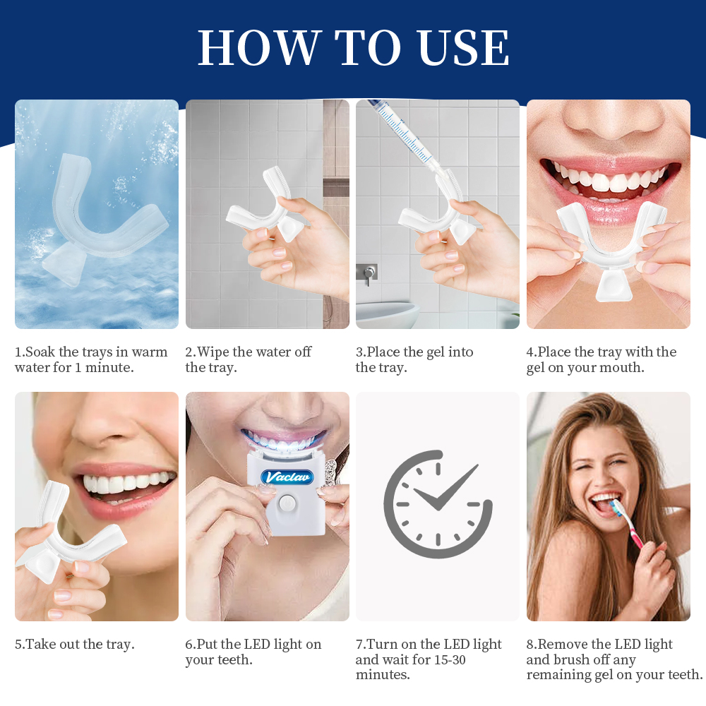 Mint Teeth Whitening Gel Syrin - Teeth Whitening Kit At Home ulasan dan harga