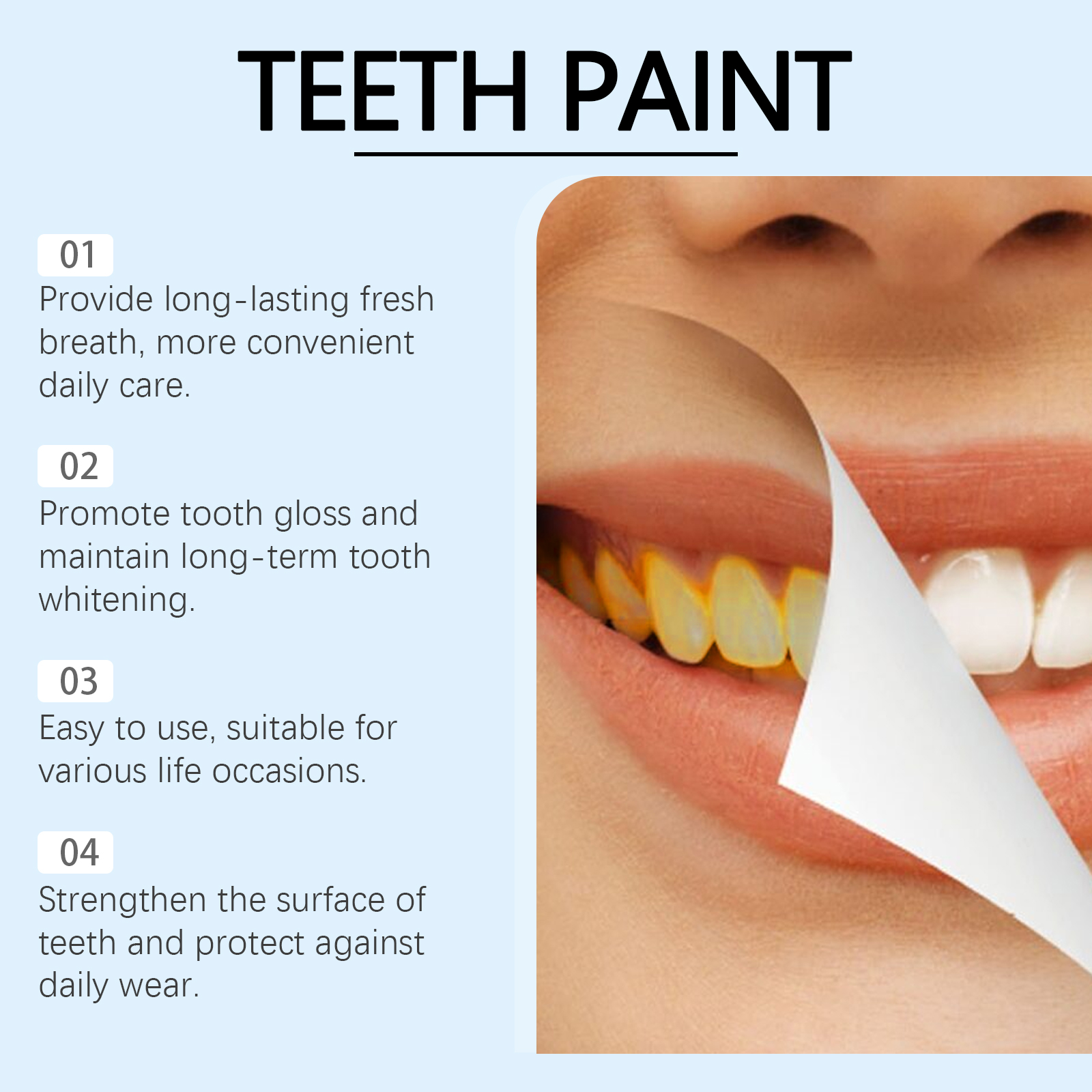 Dental Care Enamel Paint Teeth - Teeth Whitening Xylitol ulasan dan harga