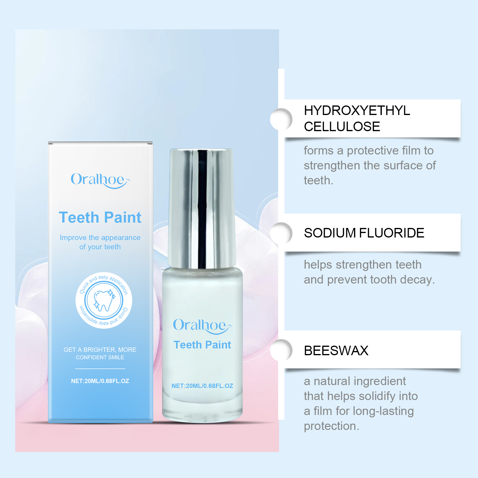 Dental Care Enamel Paint Teeth - Teeth Whitening Xylitol ulasan dan harga