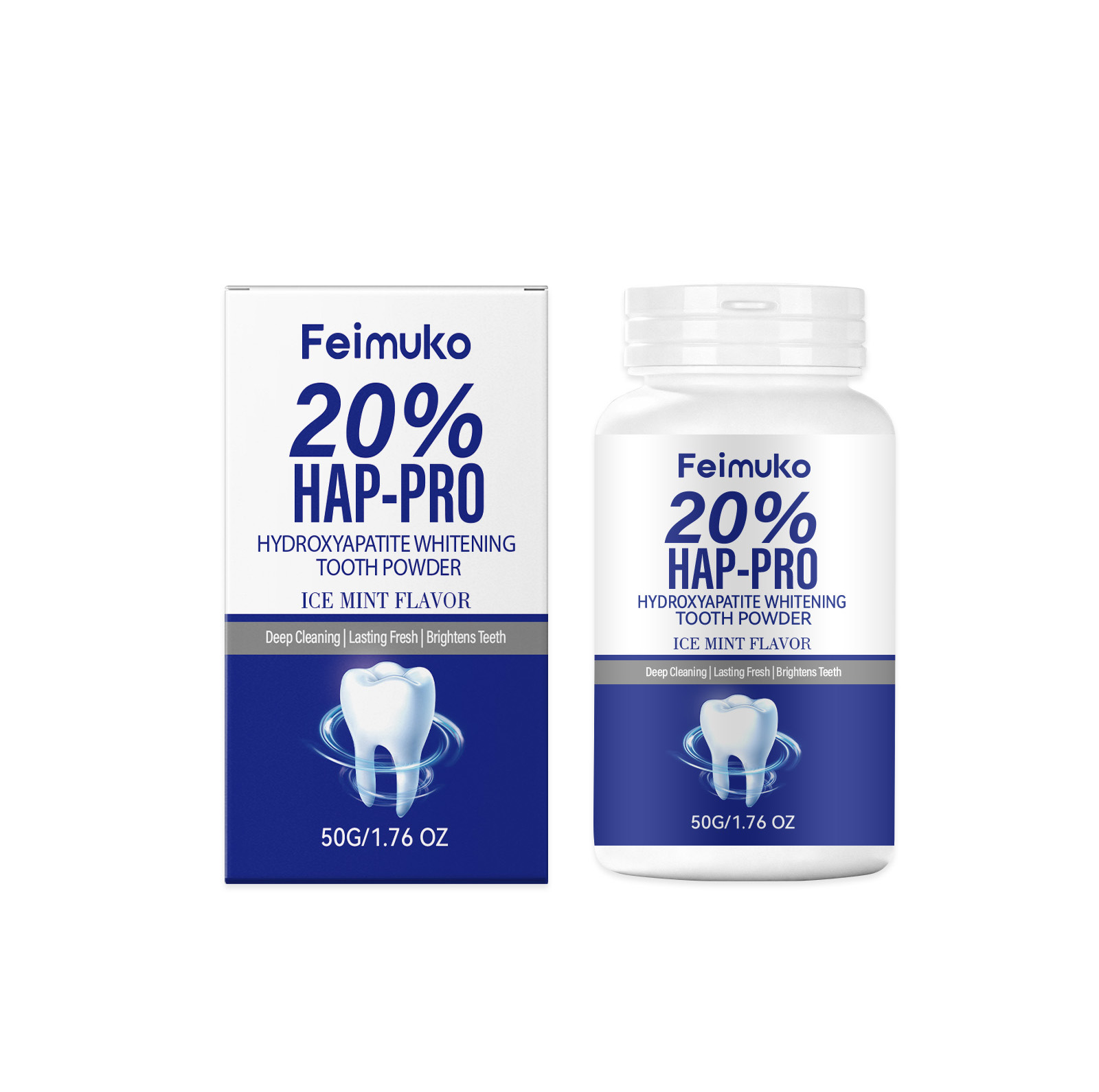 20% Hydroxyapatite Tooth Powde - Teeth Whitening Essence ulasan dan harga