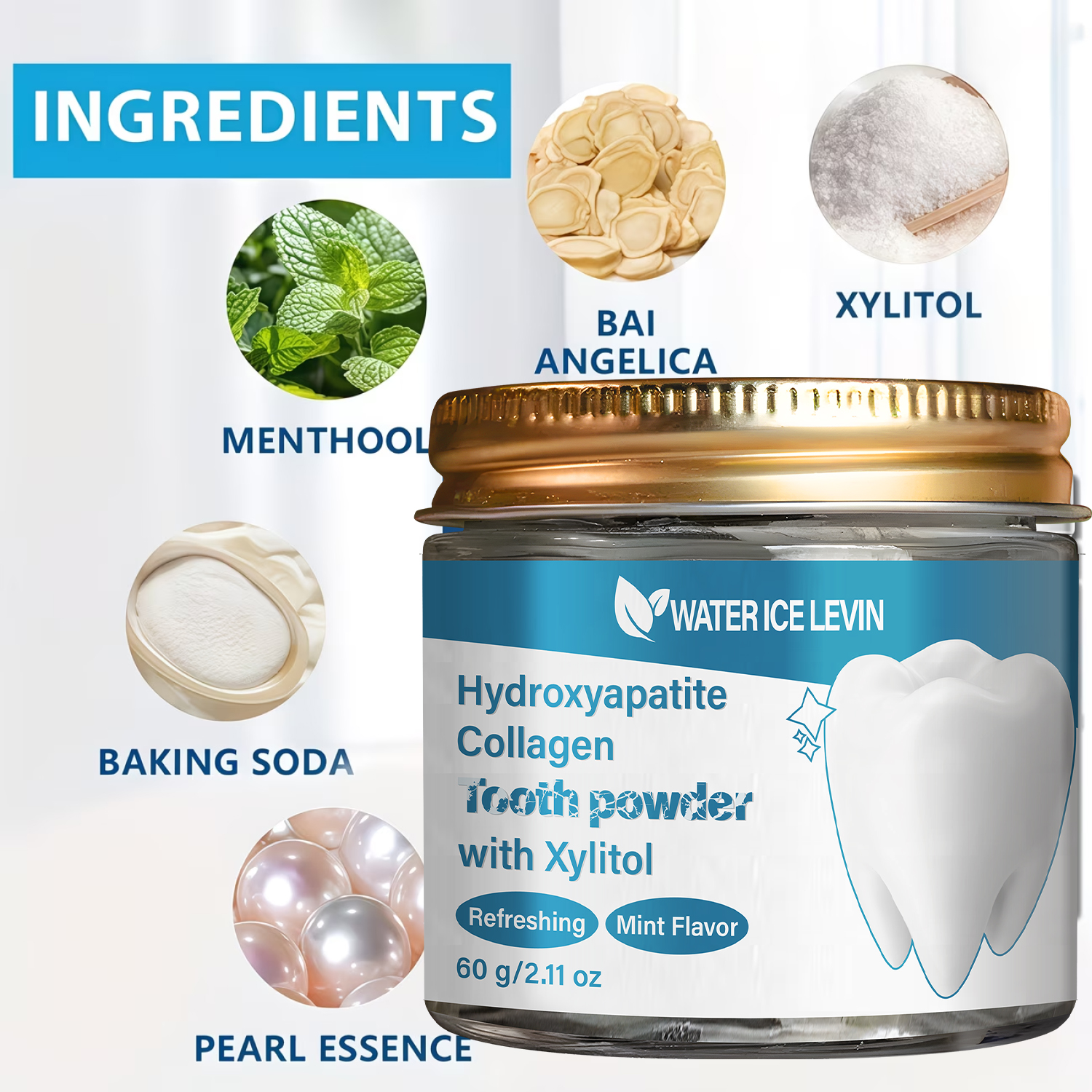 Hydroxyapatite Collagen Tooth  - Teeth Whitening Xylitol ulasan dan harga