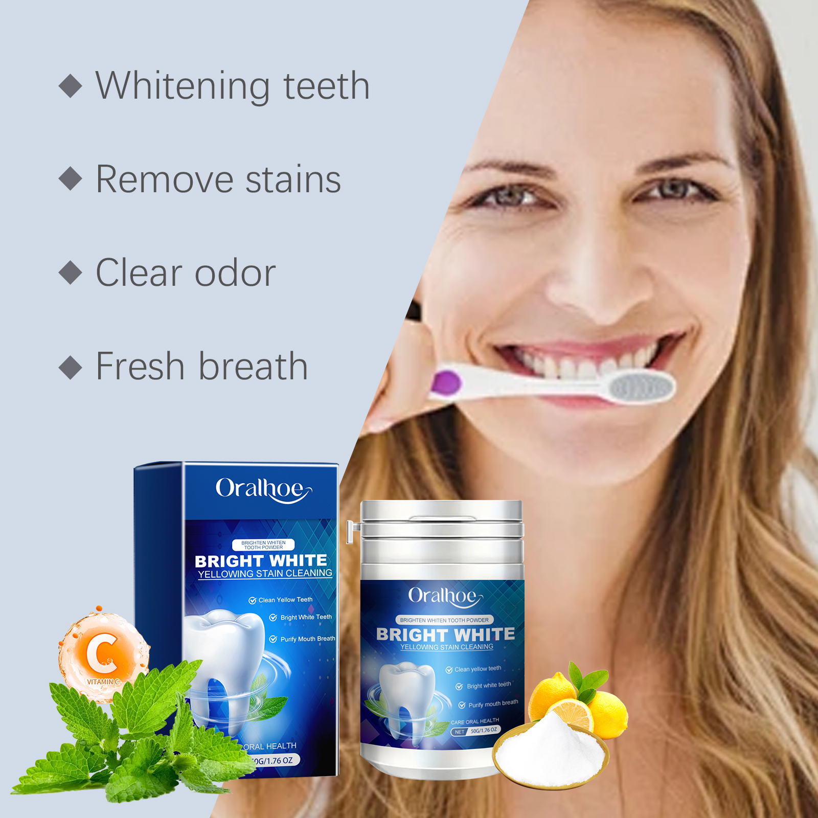 Mint Xylitol Teeth Restoration - Teeth Whitening Xylitol ulasan dan harga