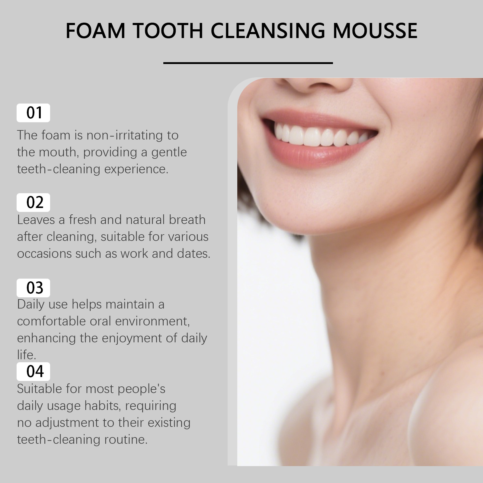 Teeth Cleansing Mousse Toothpa - Teeth Whitening Foam Toothpaste ulasan dan harga