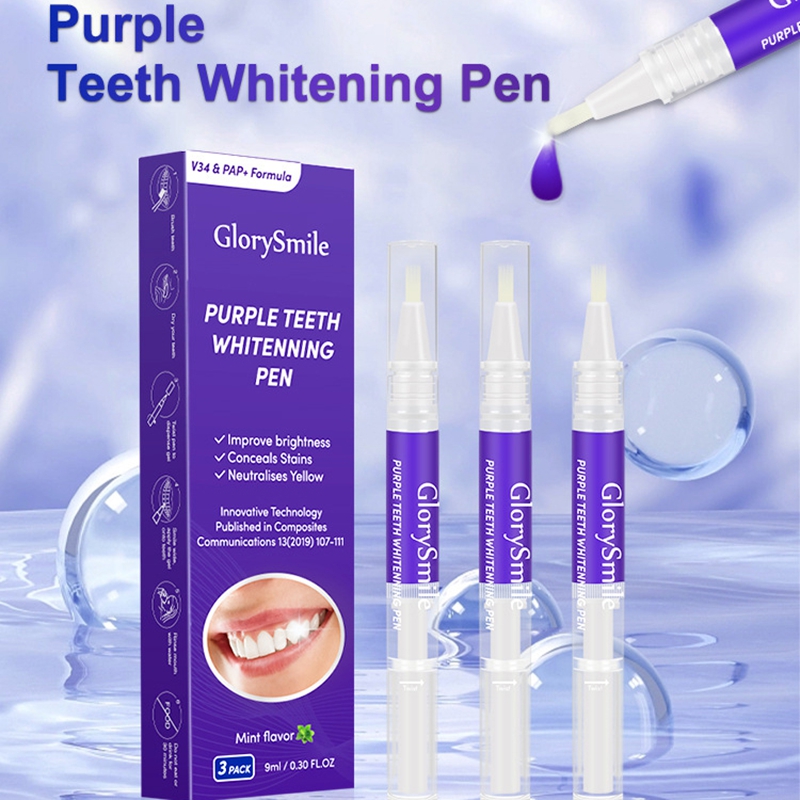 Magical Purple Teeth Whitening - Teeth Whitening Kit At Home ulasan dan harga