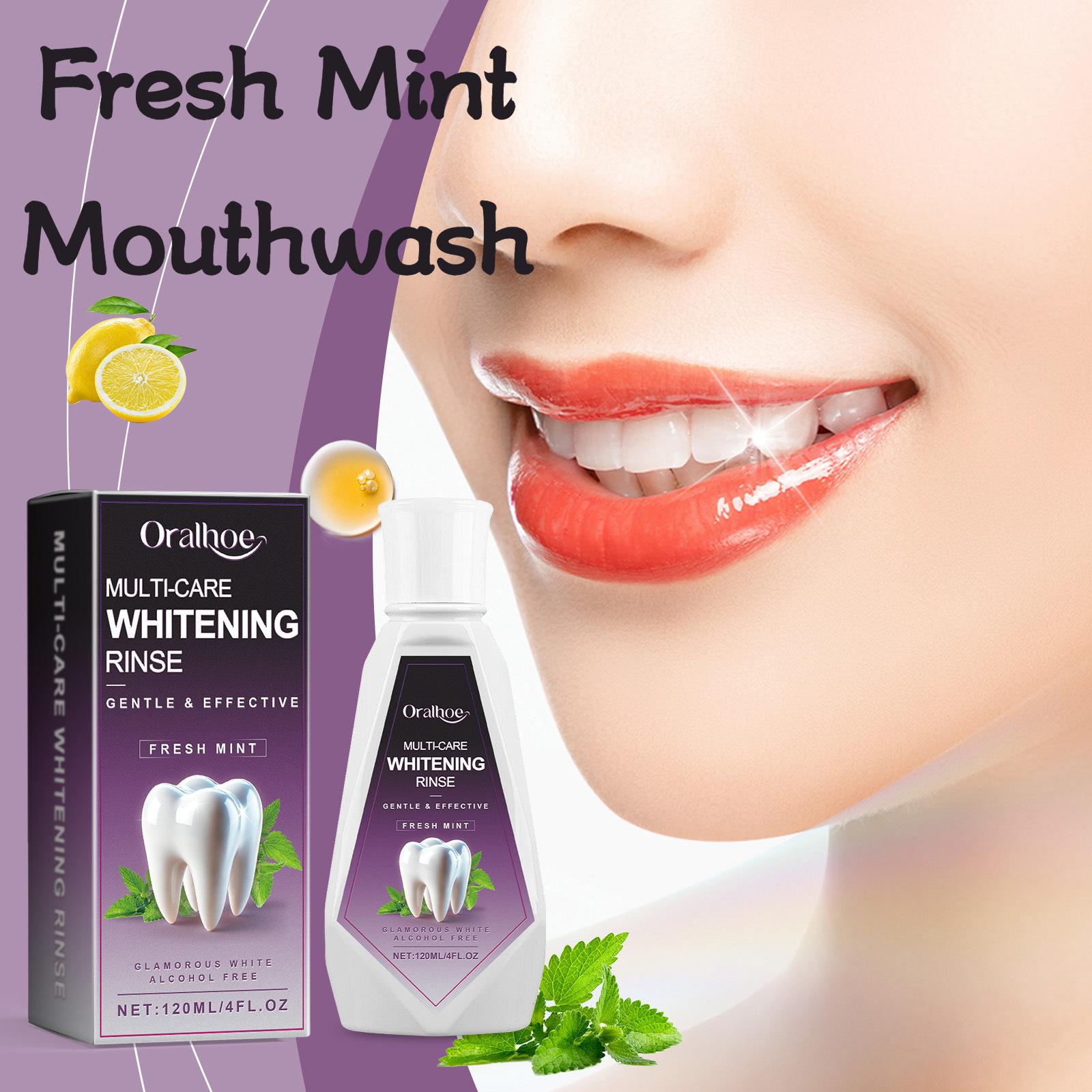 Oralhoe 120ml Fresh Mint Mouth - Teeth Whitening Gum ulasan dan harga