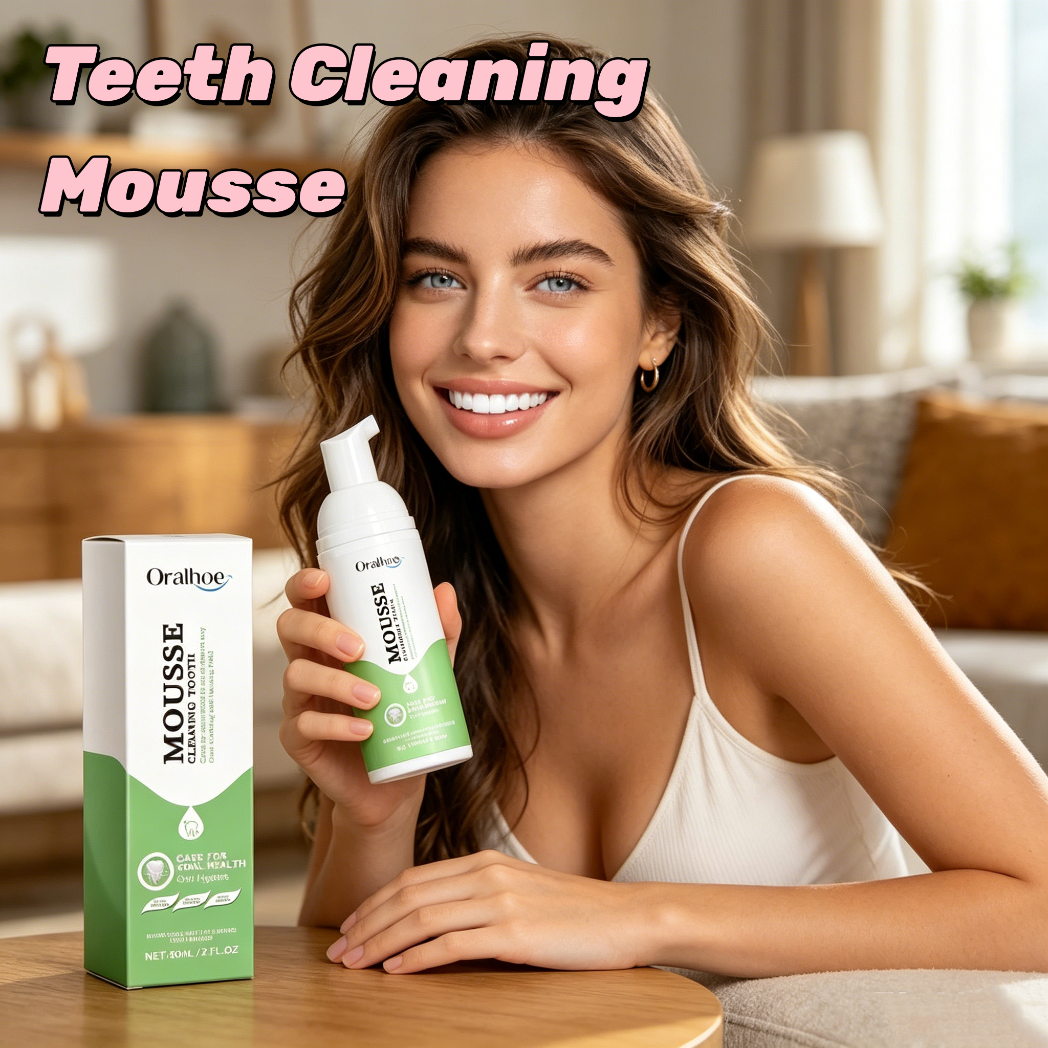 Portable Travel Size Whitening - Teeth Whitening Foam Toothpaste ulasan dan harga