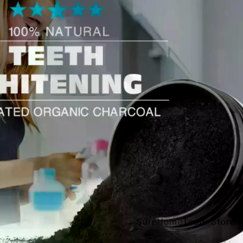 Bamboo Charcoal Powder For Tee - Teeth Whitening Essence ulasan dan harga