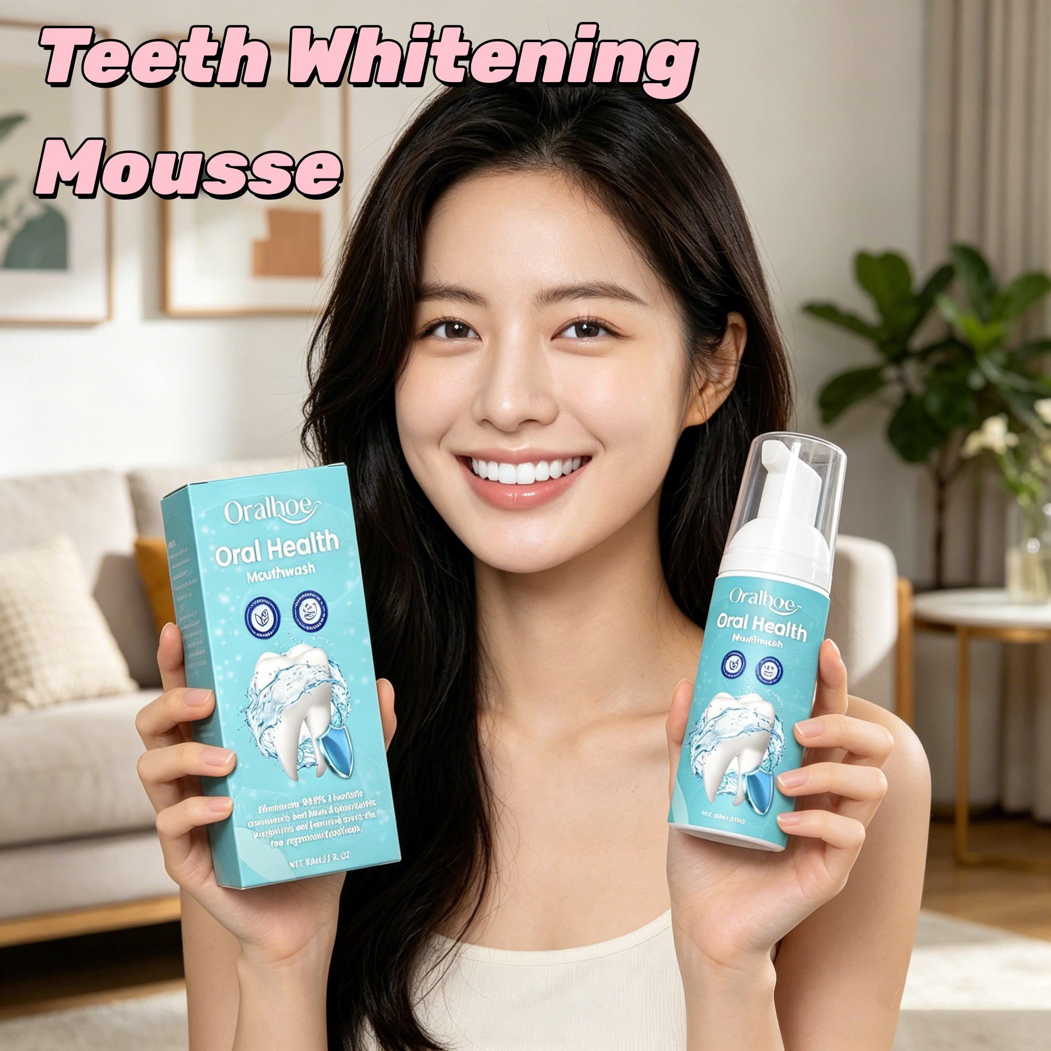 Teeth Whitening Mousse Foam Ge - Teeth Whitening Yellow Teeth ulasan dan harga