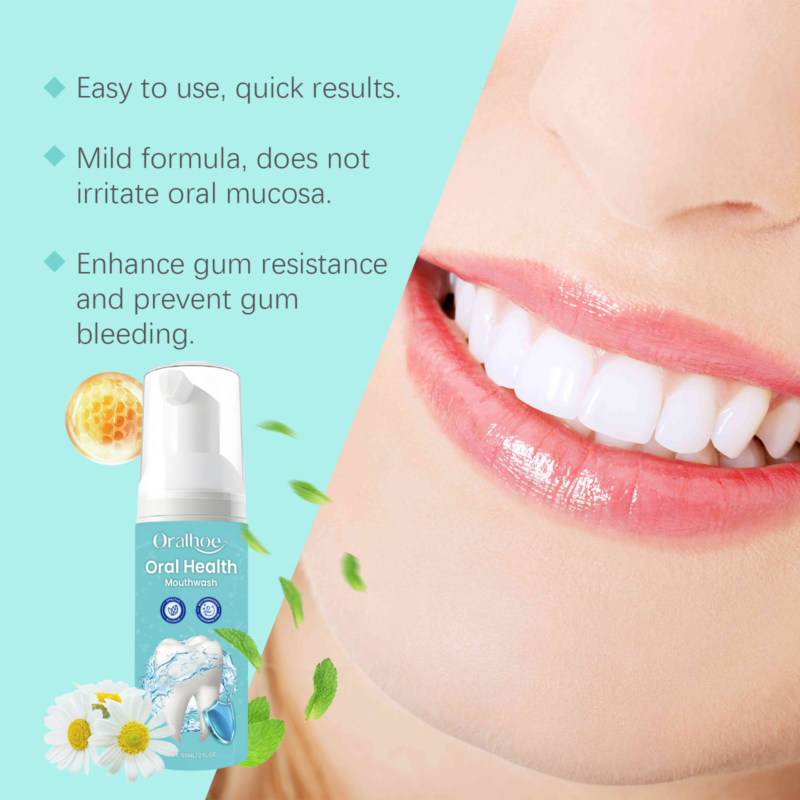 Teeth Whitening Mousse Foam Ge - Teeth Whitening Yellow Teeth ulasan dan harga