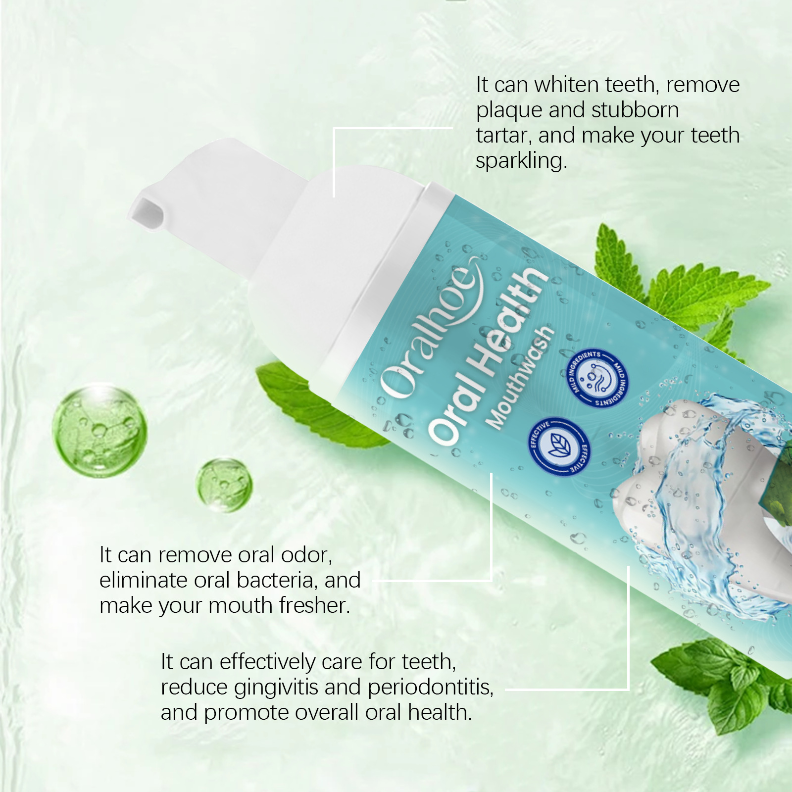 Teeth Whitening Mousse Foam Ge - Teeth Whitening Yellow Teeth ulasan dan harga