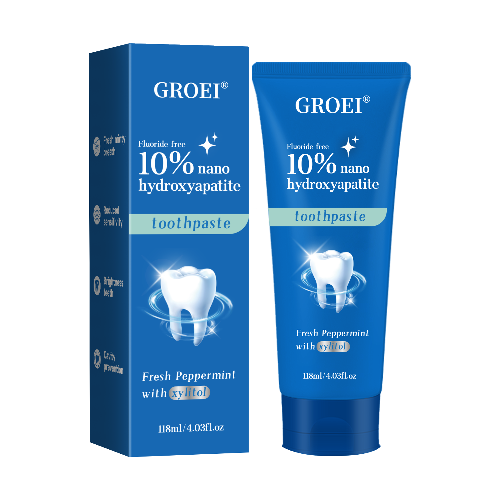 GROEI 10% Nano Hydroxyapatite  - Teeth Whitening Treatment ulasan dan harga