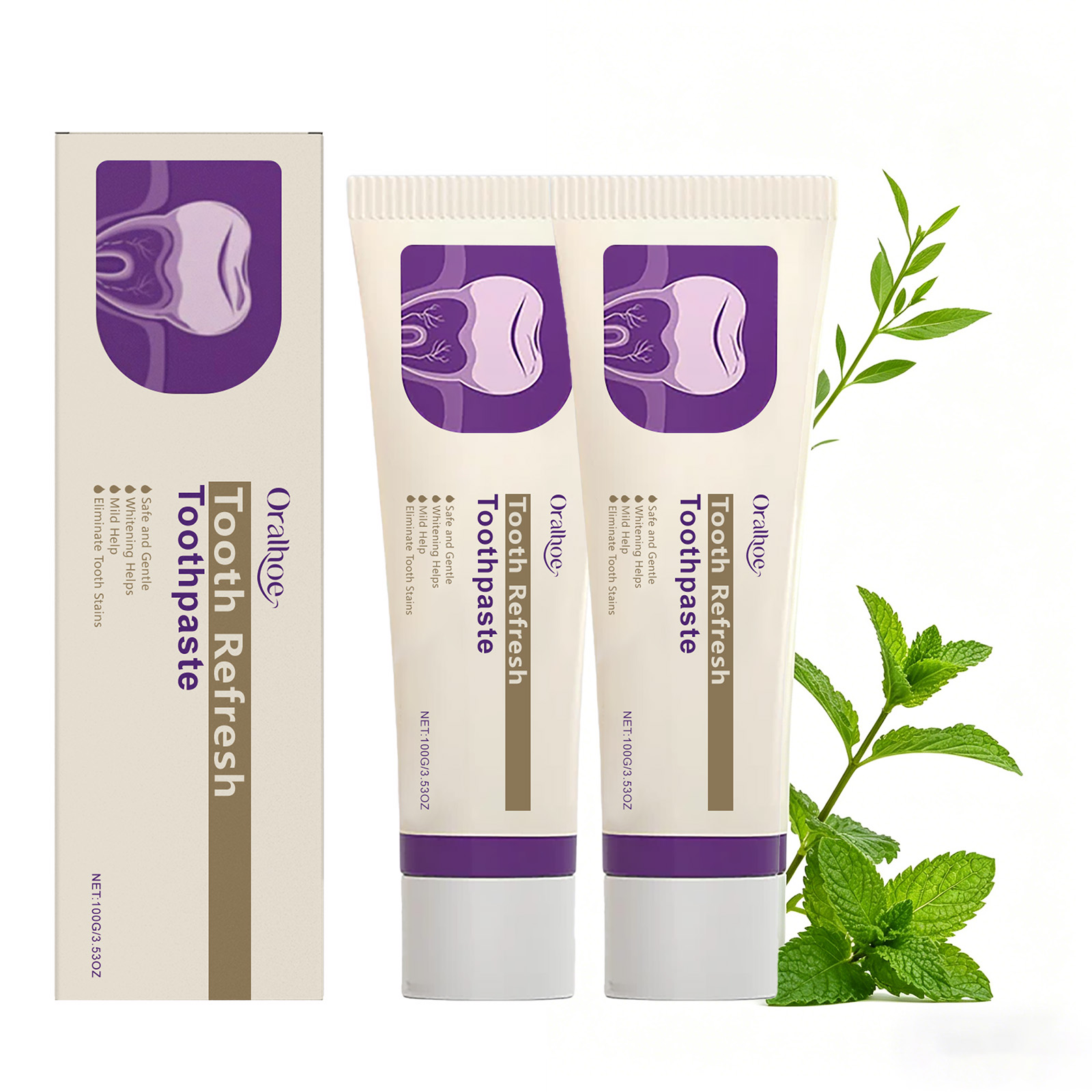 Tooth Refresh Whitening Minty  - Teeth Whitening Treatment ulasan dan harga