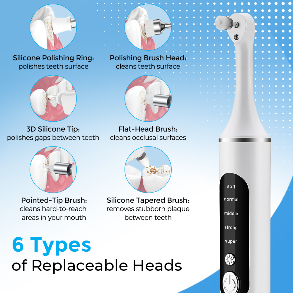Electric Tooth Polisher Teeth  - Teeth Whitening Led Light ulasan dan harga