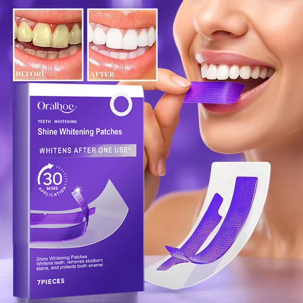 Purple Teeth Whitening Strips  - Teeth Whitening/Bleaching ulasan dan harga