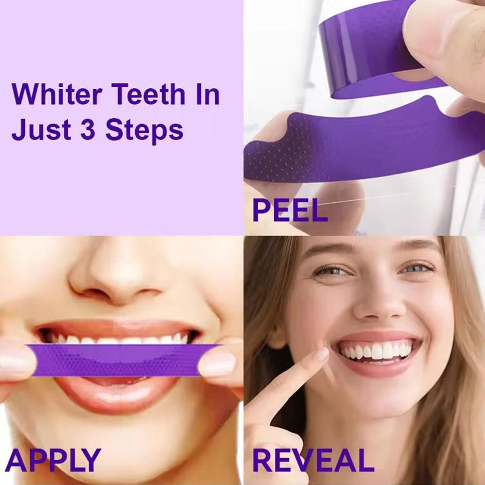 Purple Teeth Whitening Strips  - Teeth Whitening/Bleaching ulasan dan harga