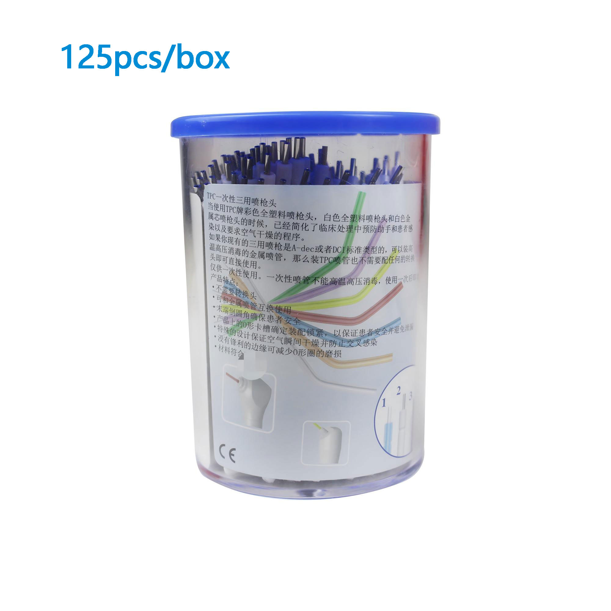 125pcs Dental Air Water Syring - Teeth Whitening Youtube ulasan dan harga