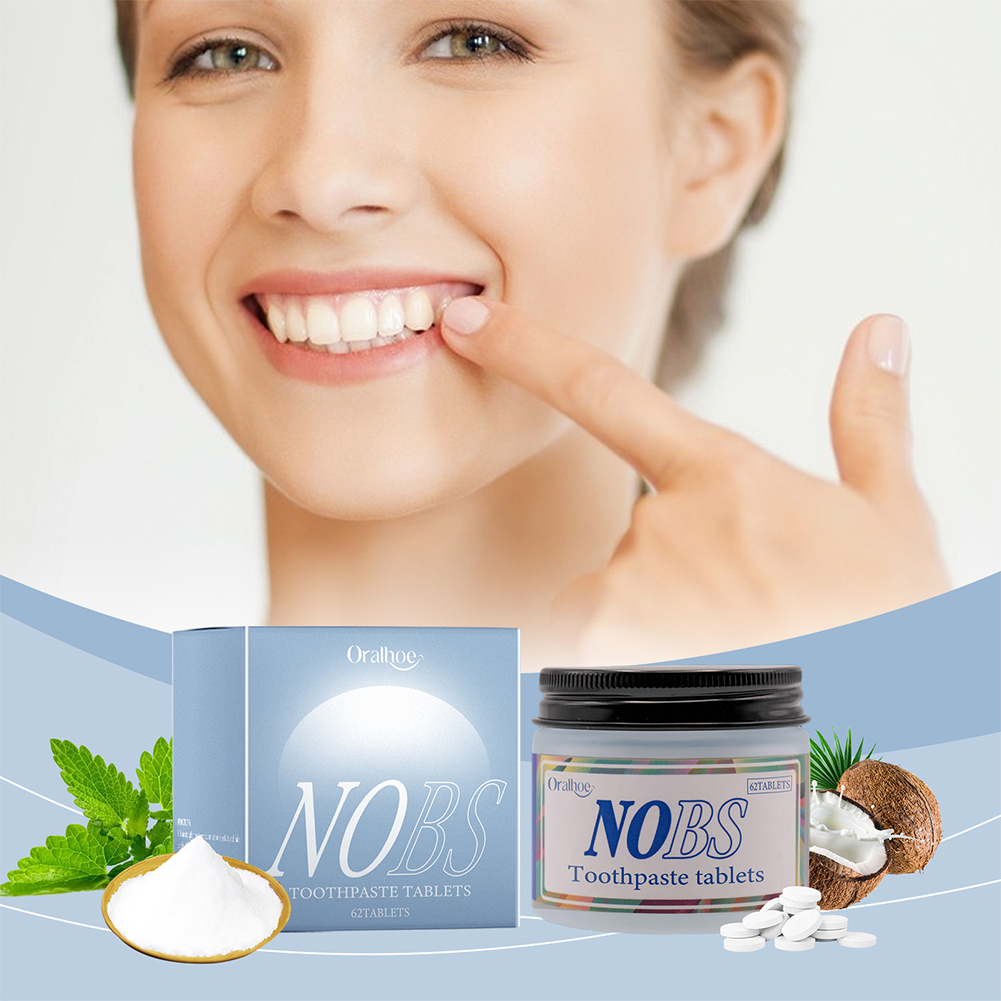 NOBS Toothpaste Tablets - Nano - Teeth Whitening Xylitol ulasan dan harga