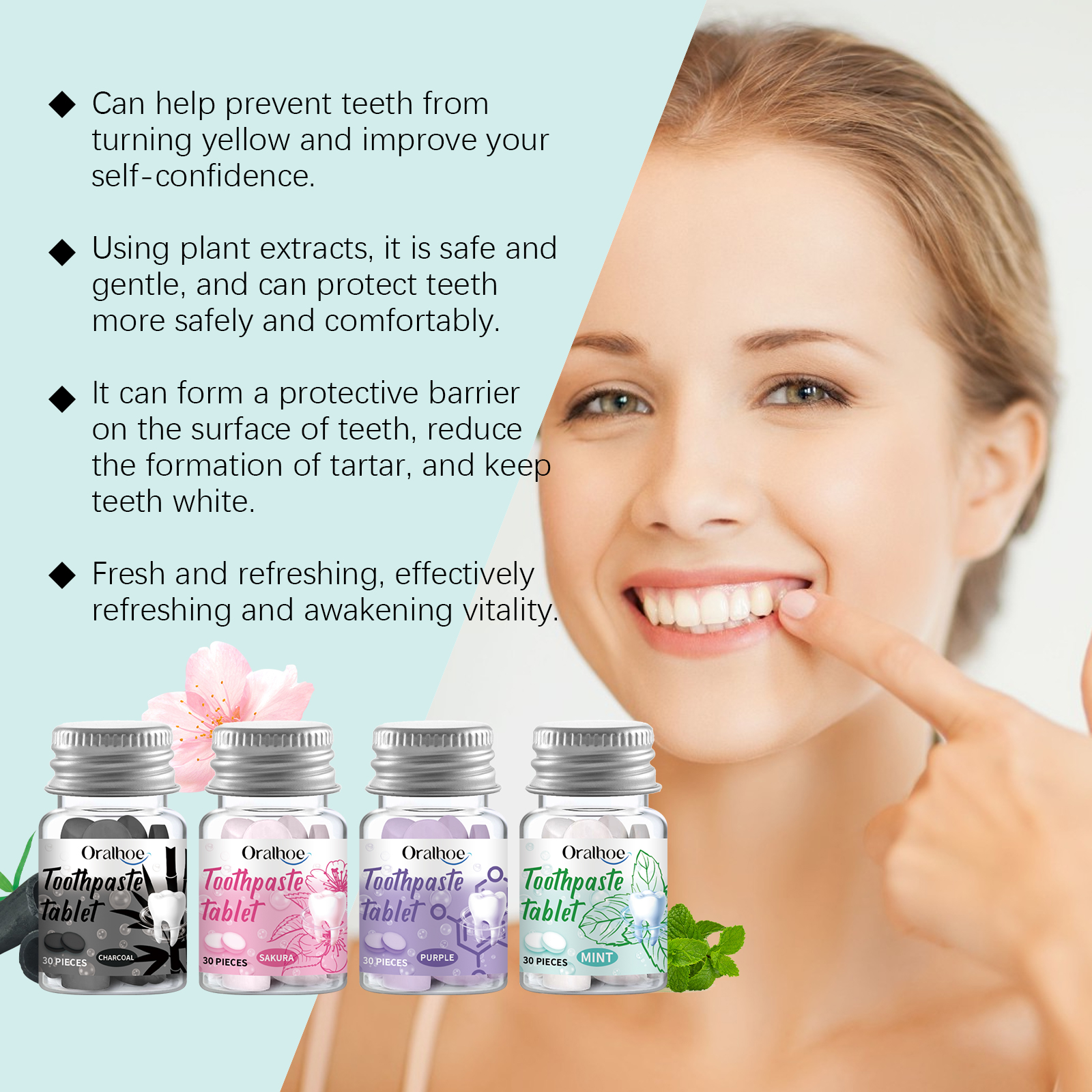 Deep Cleaning Solid Toothpaste - Teeth Whitening Xylitol ulasan dan harga