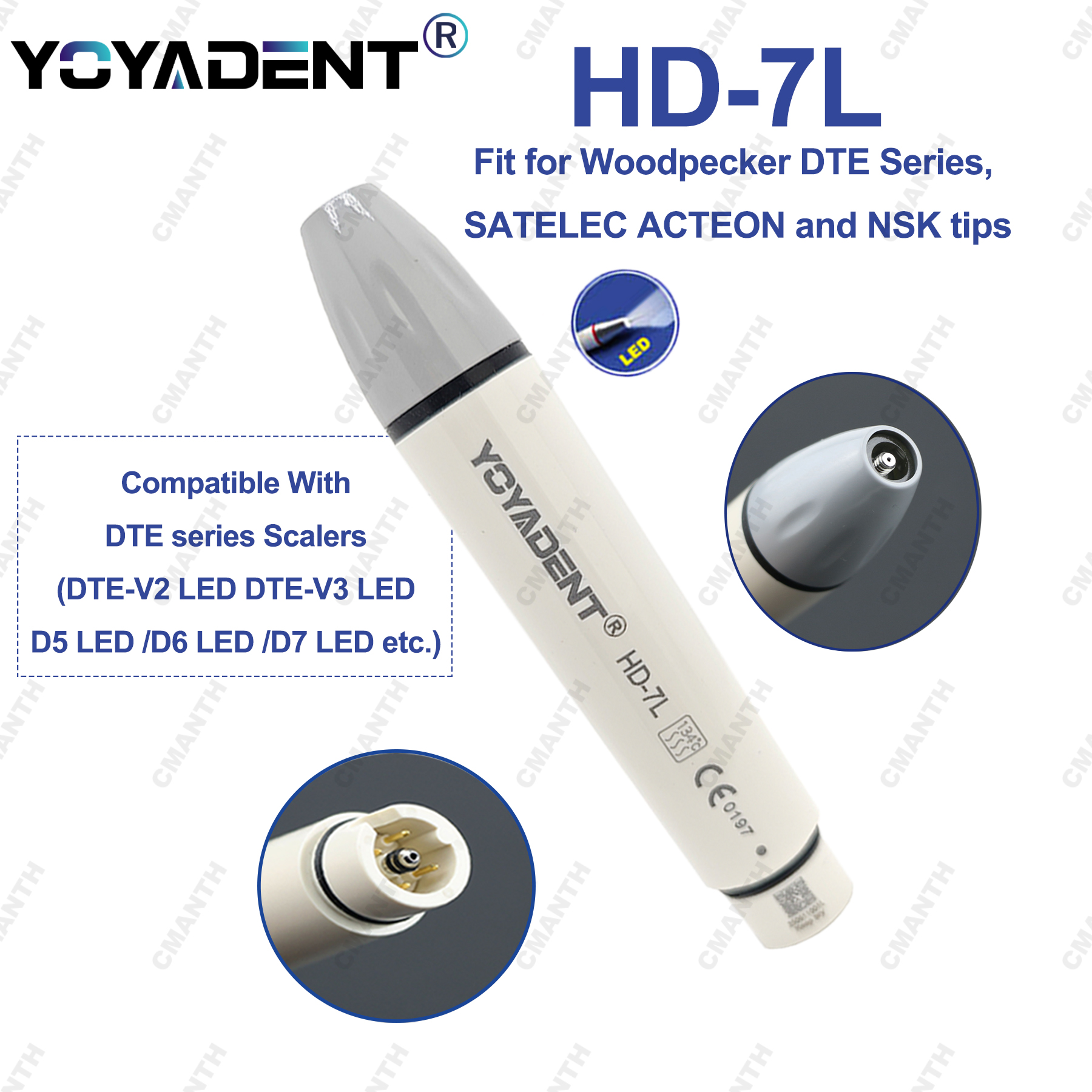 Dental Ultrasonic Scaler Handp - Teeth Whitening Led Light ulasan dan harga