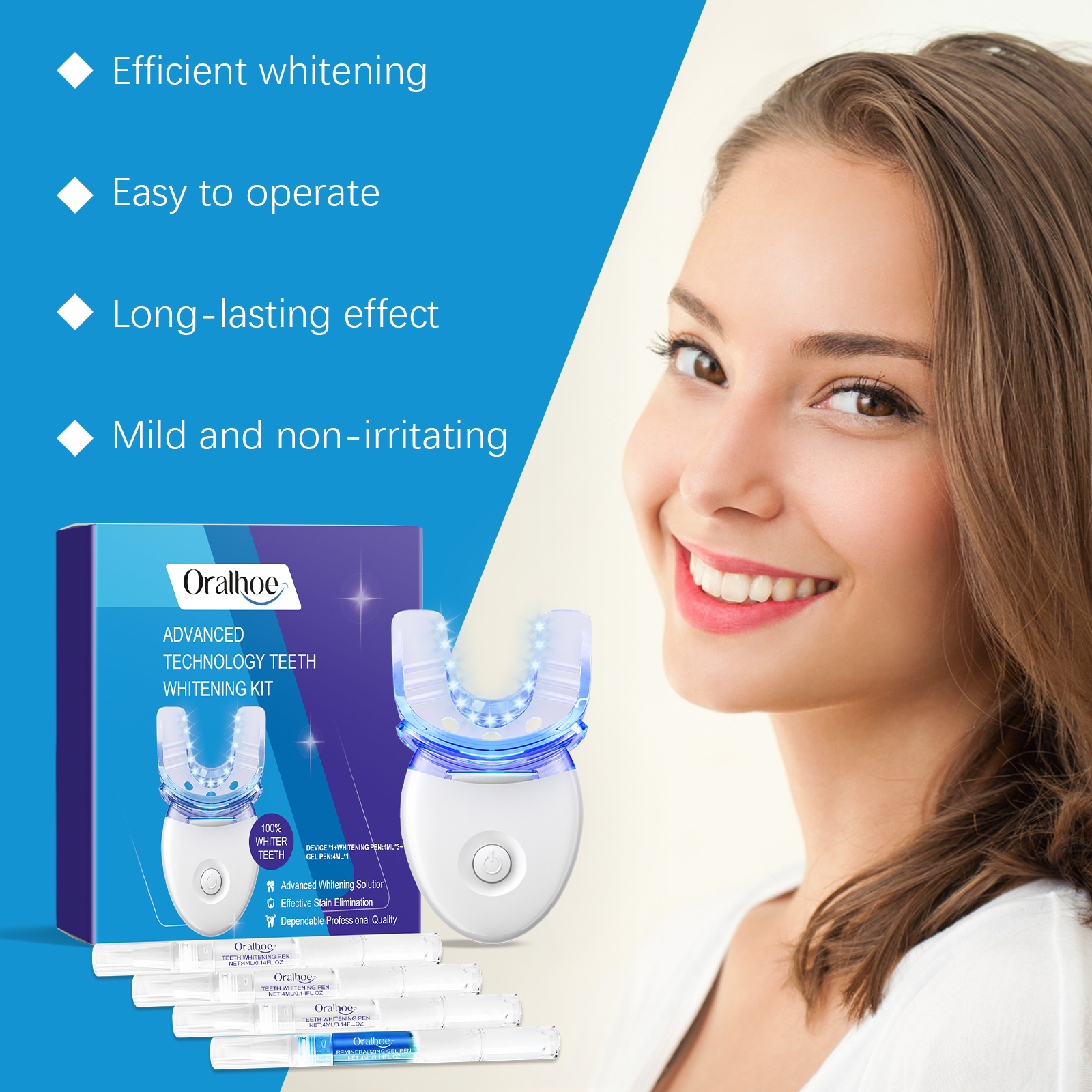 Teeth Care Kit - Portable Home - Teeth Whitening Kit At Home ulasan dan harga
