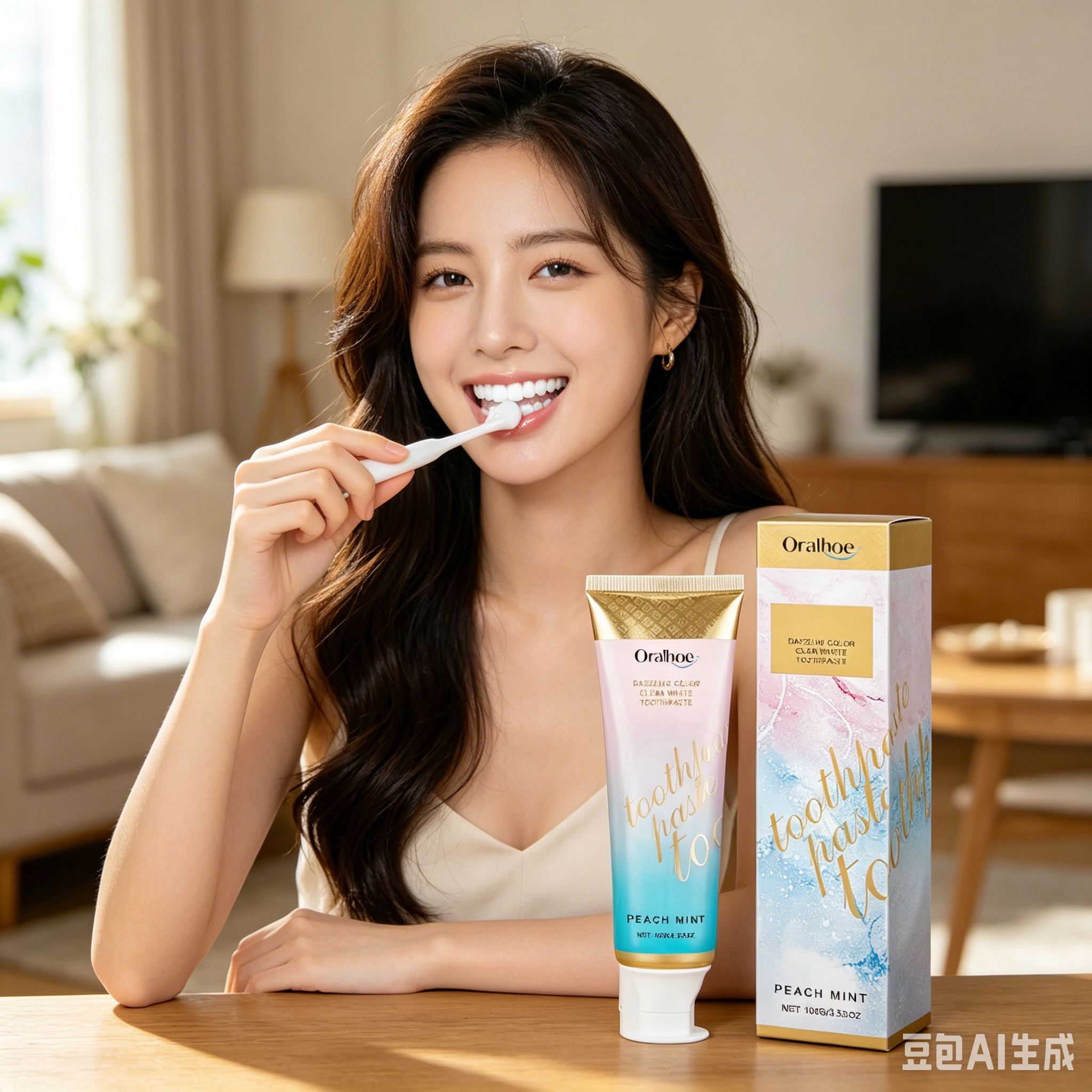 ORALHOE Natural Formula Bright - Teeth Whitening Gum ulasan dan harga