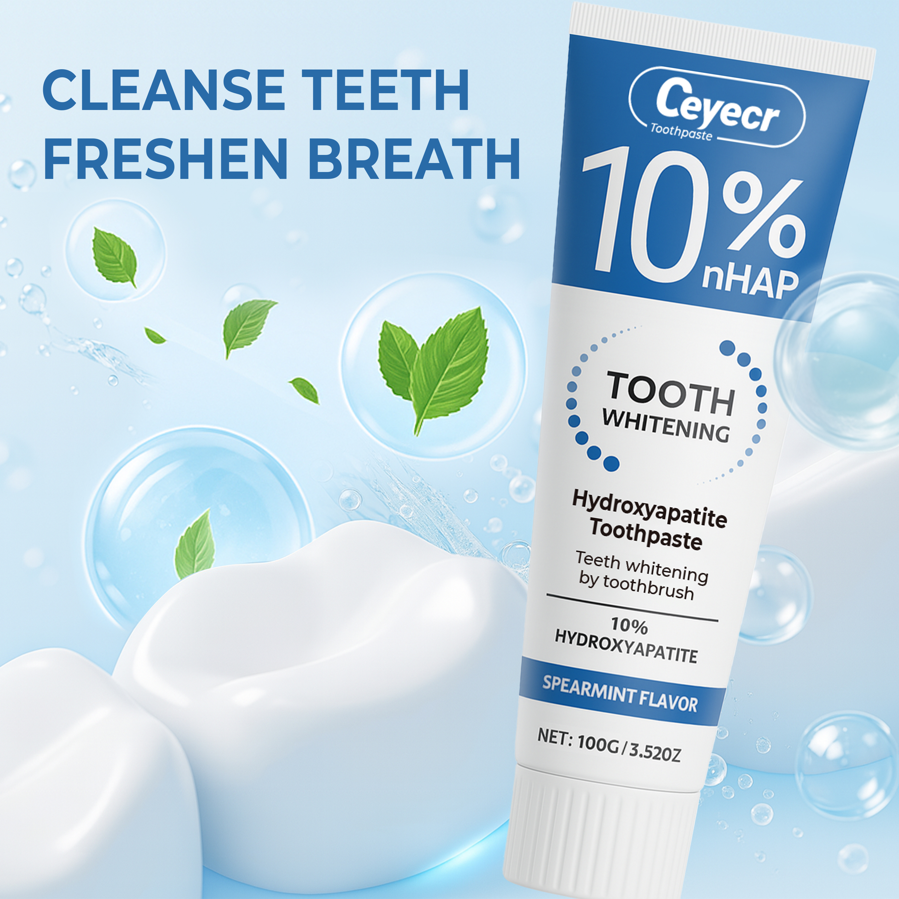 10% Hydroxyapatite toothpaste, - Teeth Whitening Treatment ulasan dan harga