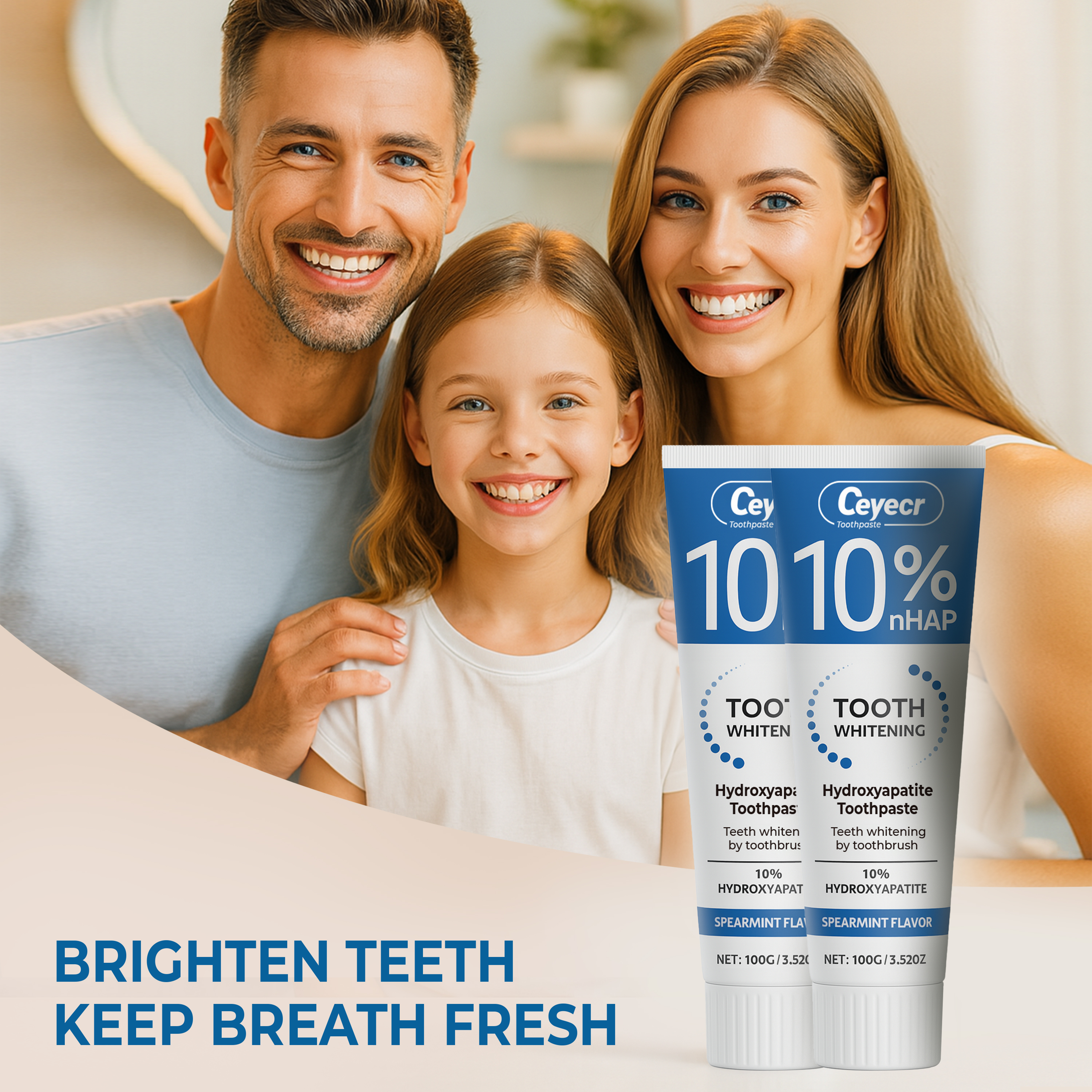 10% Hydroxyapatite toothpaste, - Teeth Whitening Treatment ulasan dan harga