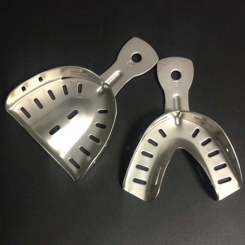 6pcs Dental Impression Stainle - Teeth Whitening Trays ulasan dan harga