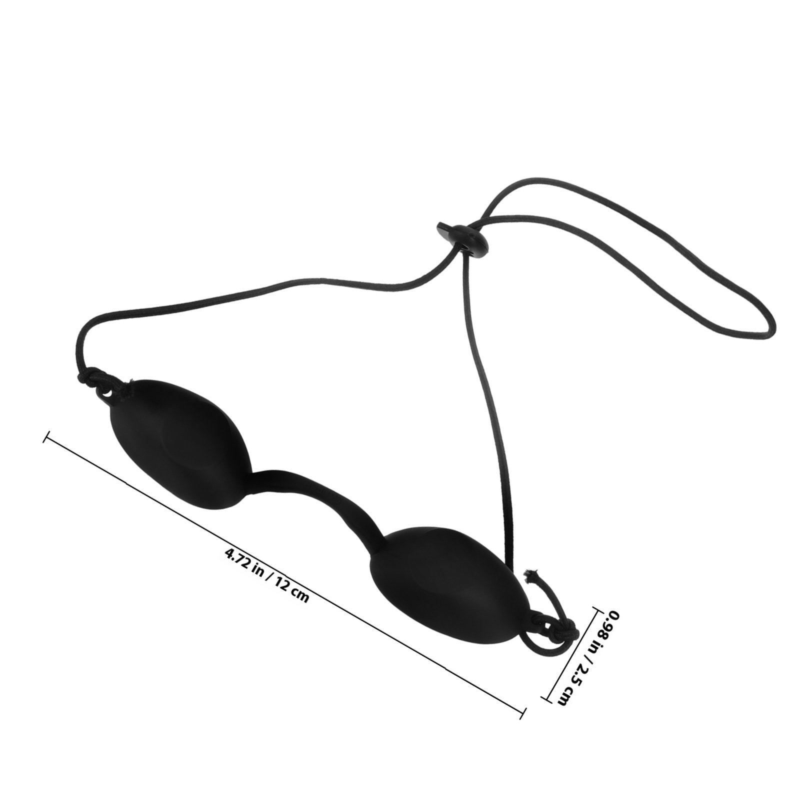 Safety Goggles Eye Patch Black - Teeth Whitening Procedure ulasan dan harga