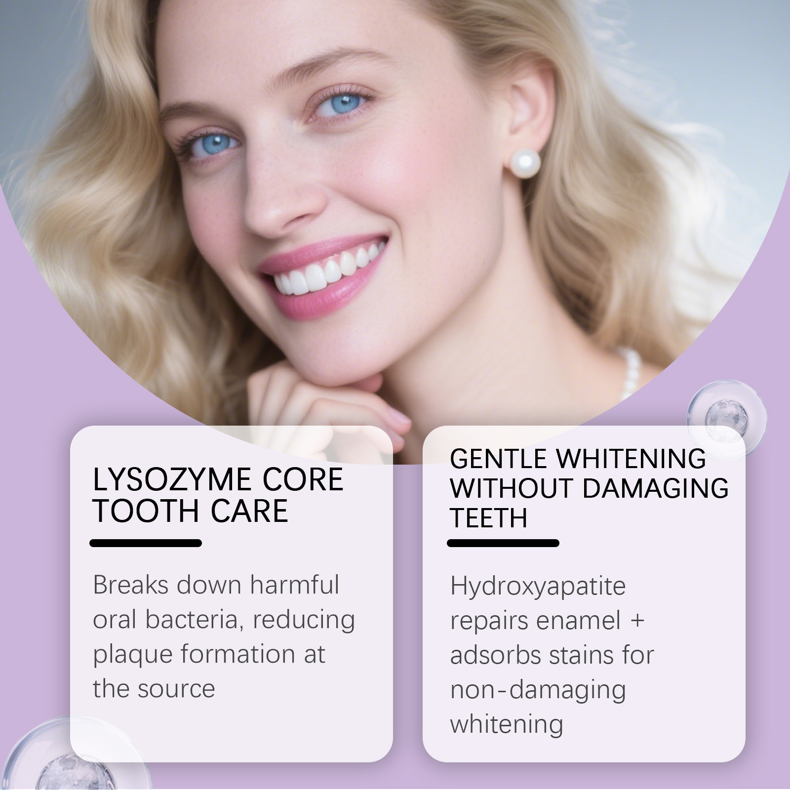 Hydroxyapatite White Teeth Mou - Teeth Whitening Yellow Teeth ulasan dan harga