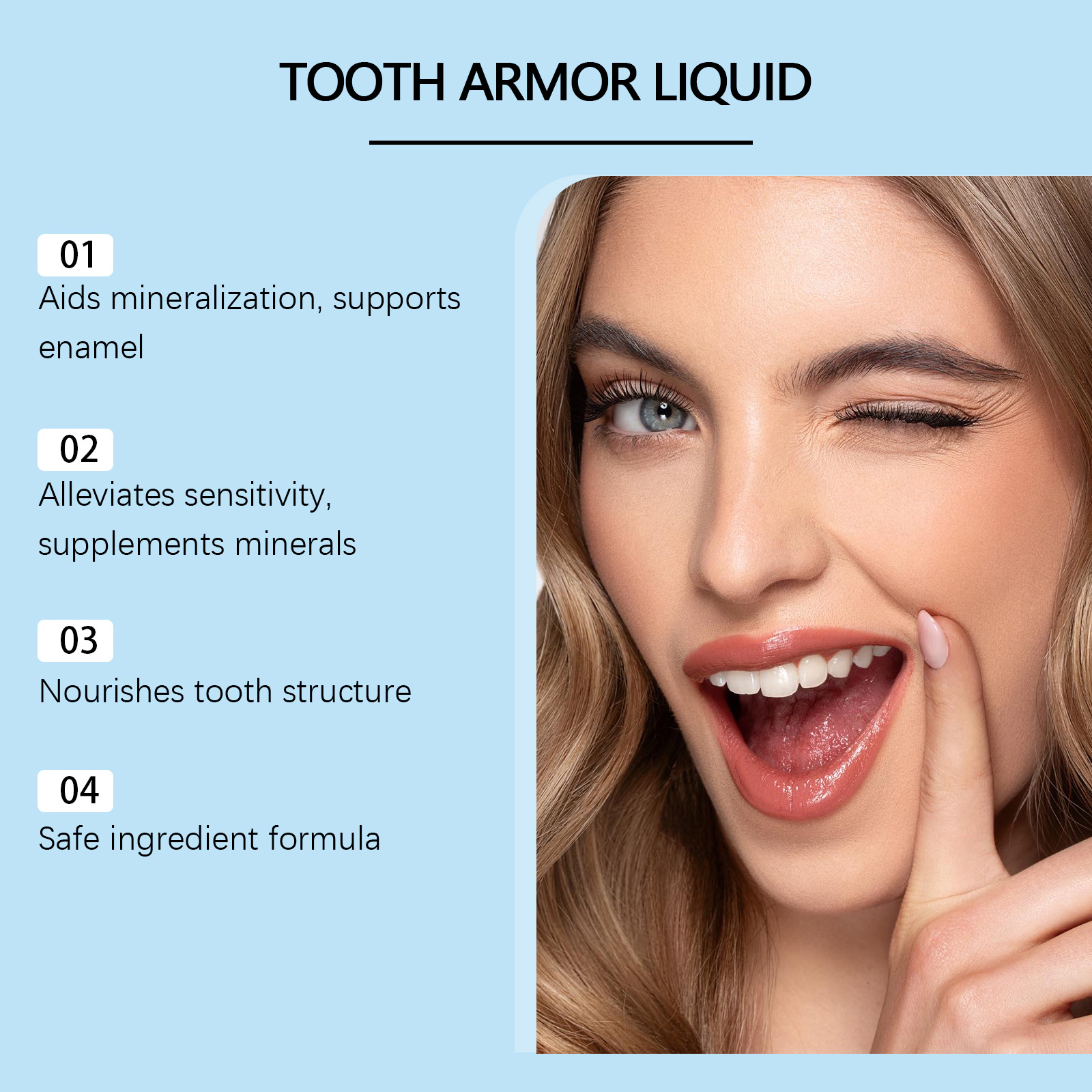 Tooth Care Liquid Hydroxyapati - Teeth Whitening Essence ulasan dan harga