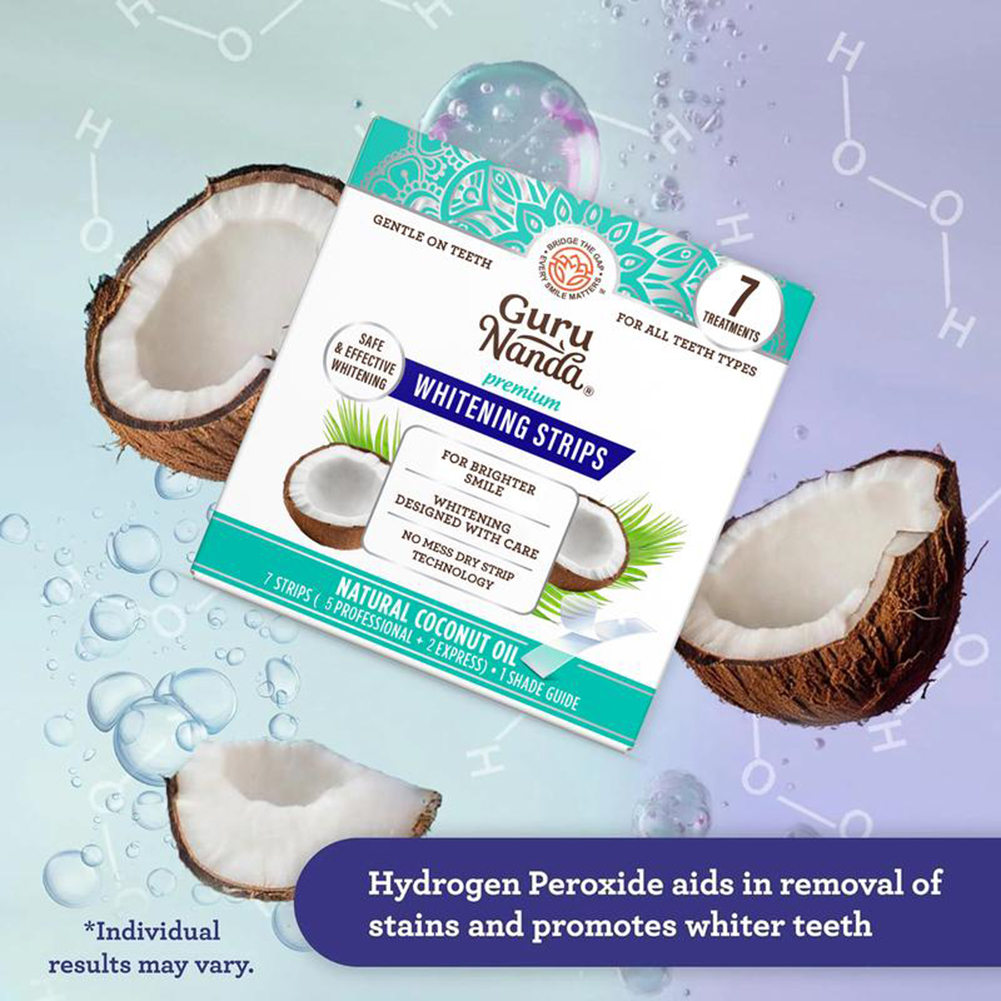 1/2/3 Boxes Coconut Oil White  - Teeth Whitening Essence ulasan dan harga