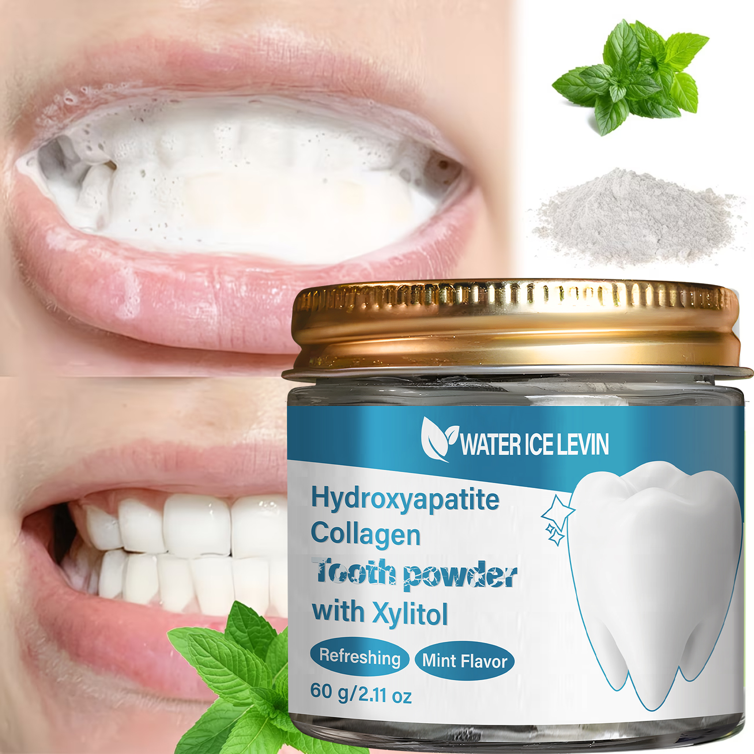 Hydroxyapatite & Collagen Toot - Teeth Whitening Xylitol ulasan dan harga