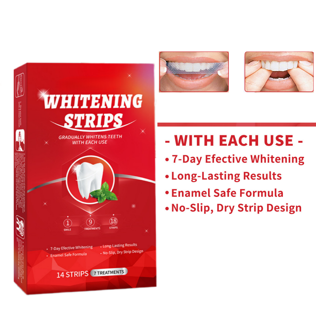7pairs/box Teeth Whitening Str - Teeth Whitening Kit At Home ulasan dan harga