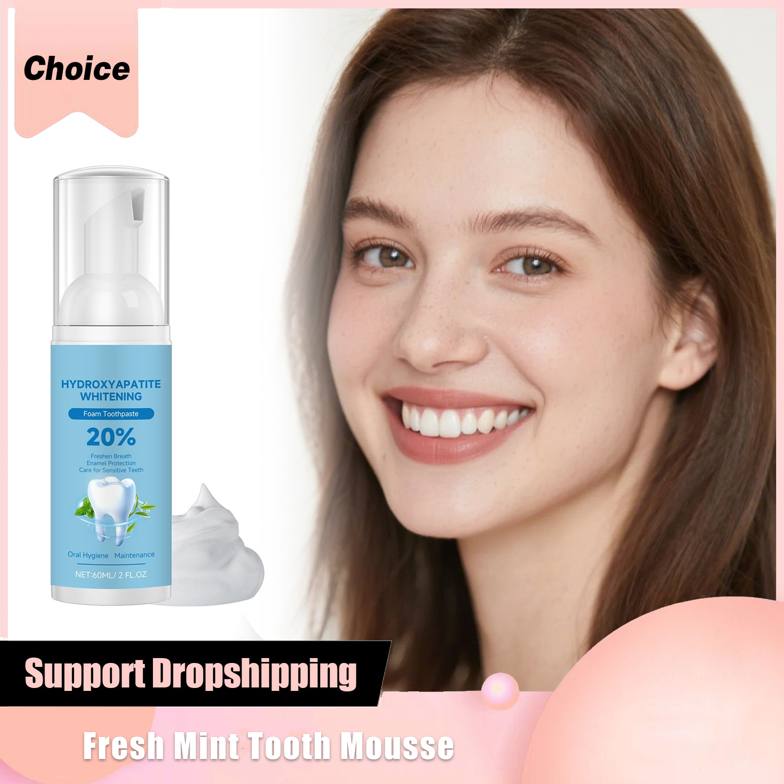 Whitening Foam Toothpaste Oral - Teeth Whitening Foam Toothpaste ulasan dan harga